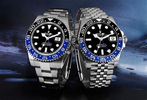 rolex batman with a suit|Rolex Batman vs batgirl difference.